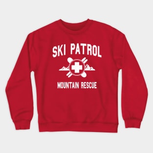 Ski Patrol - Mountain Rescue (vintage look) Crewneck Sweatshirt